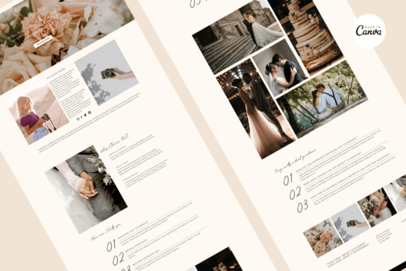 Elevate Your Portfolio with the Canva Photography Website Template