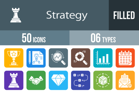 Strategic Visuals: Integrating 50 Strategy Icons into Your Workflow