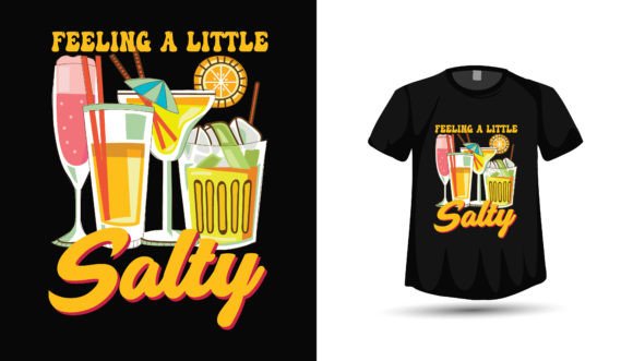 Summer Salty Drink Lover Tshirt Design: A Creative Asset Guide