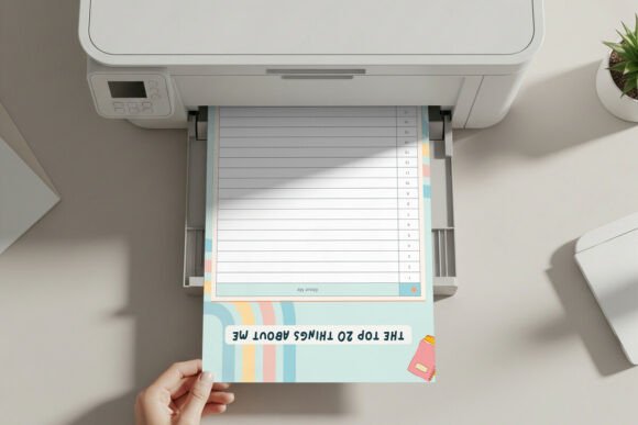 Top View A4 Paper Mockup: Present Your Work Like a Pro