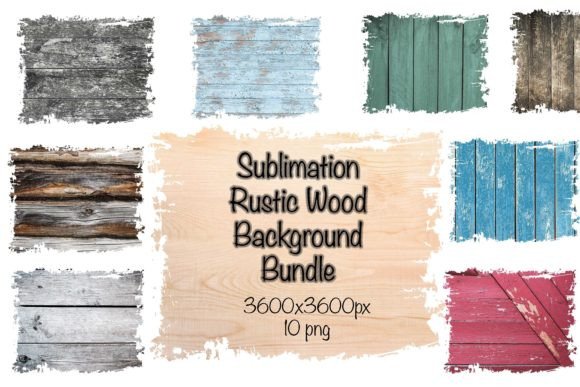 Wood Backgrounds for Sublimation: Realistic Texture for Digital Projects